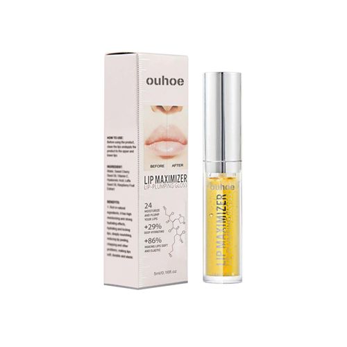 Lips Plumping Serum Gloss Lips Maximizer Transparent Lips Plumper Serum Enhancer Nourishes Moisture Retention Lip Care Makeup Beauty Health 5ml
