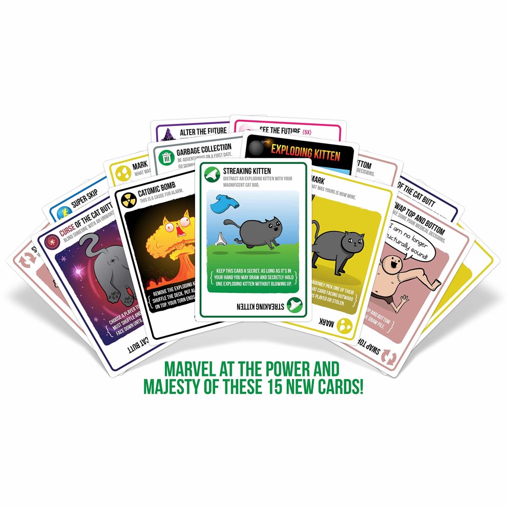 Streaking Kittens: This is the Second Expansion of Exploding Kittens