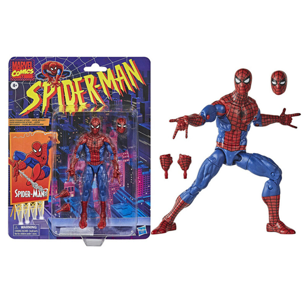 Marvel Legends Symbiote Spiderman Ben Reilly Spider-Man Classic PVC Action Figure Model Gift