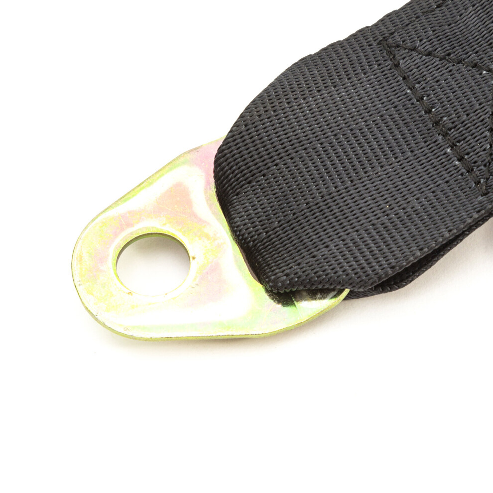 Adjustable Static Lap Seat Belt Universal 2 Point Safety Harness Strap Seatbelt