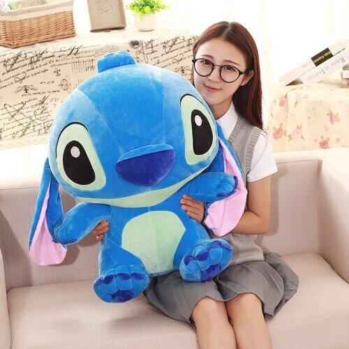 Kawaii Stitch Long ears Plush toys Disney cute Dolls Soft Pillows for bab