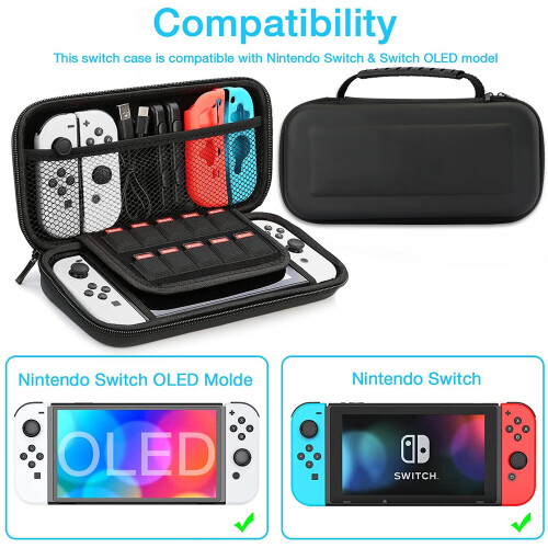 Carrying Case for Nintendo Switch OLED Travel Bag Protective Storage
