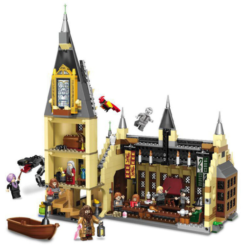 Hogwarts Great Hall Castle Toy Gift Idea Building Set for Kids