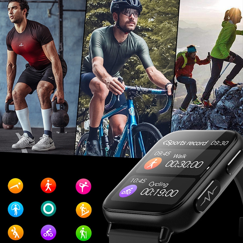 Smart Watch Men ECG+PPG AI Medical Heart Rate Blood Sugar Monitor Sports Fitness Waterproof Womens Watches