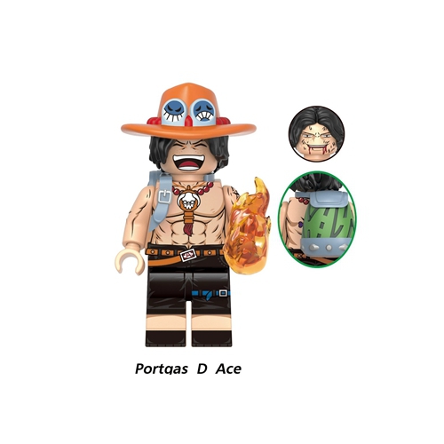 Luffy Zorro Sanji Sabo Nico Tony Building Blocks Japan Anime Bricks
