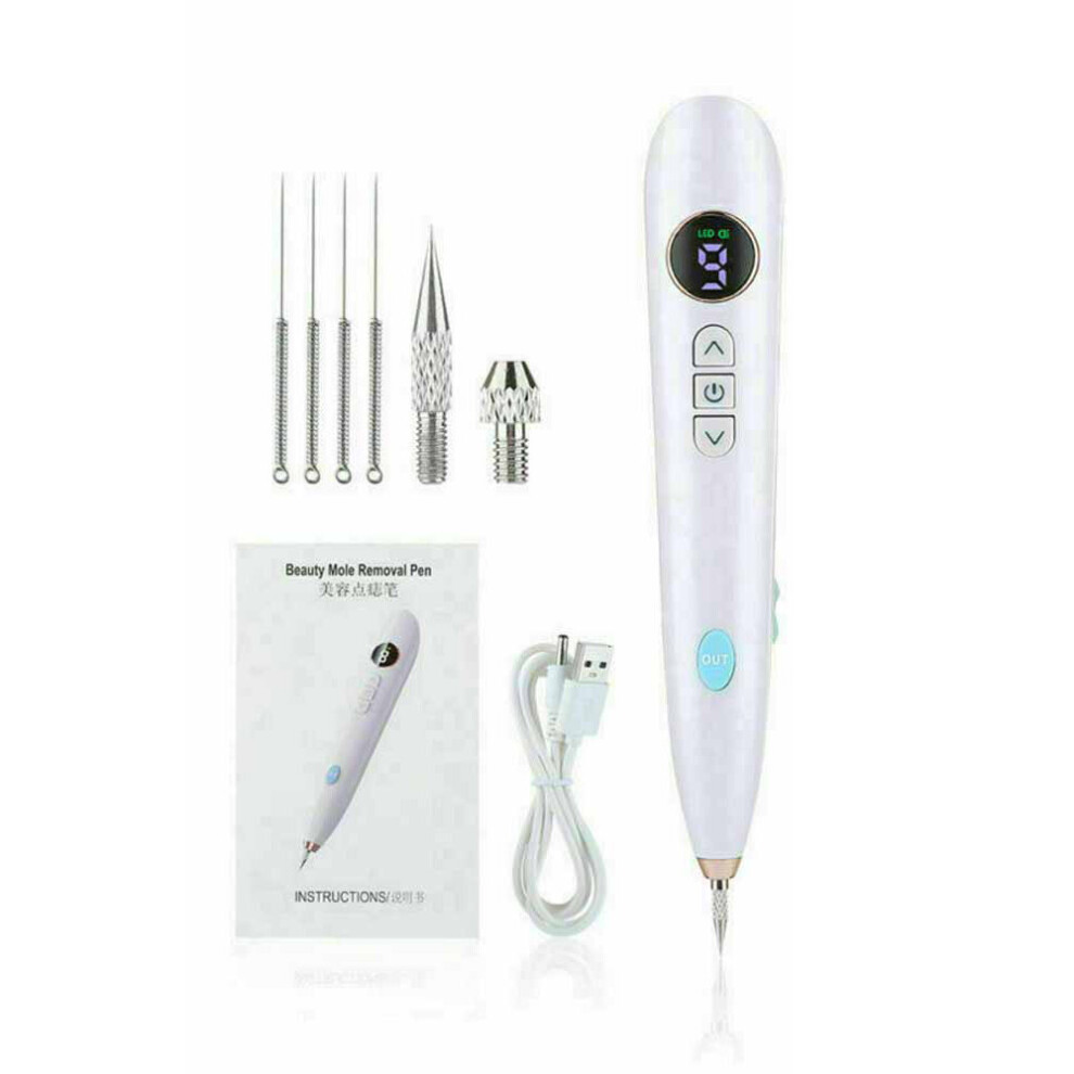Laser Plasma Pen Mole Removal Dark Spot Skin Tag Tattoo Mole Wart Remover Pen