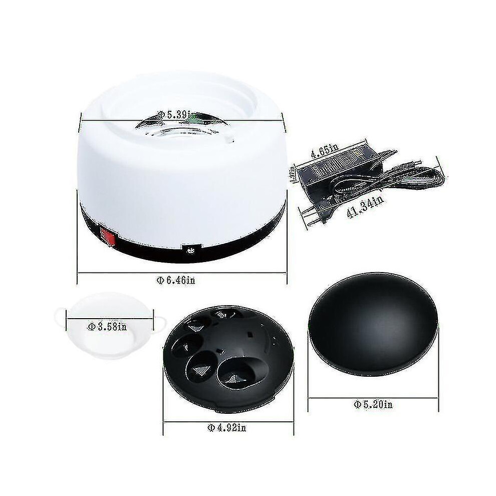 Uk Plug Electric Steam Nail Polish Remover 36w Uv Led Nail Gel Nail Remover Machine Steam Off Nail Steamer