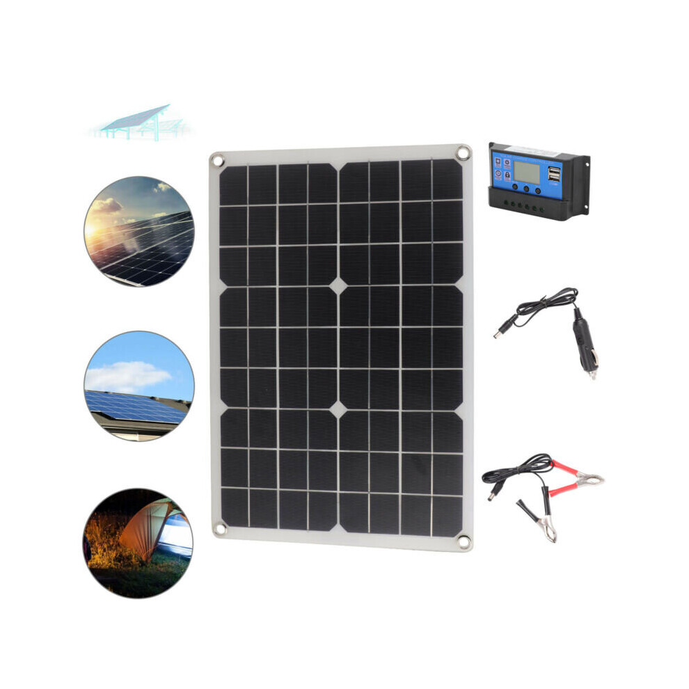 50w Flexible Solar Panel PV Photo-voltaic Boat Marine Caravan
