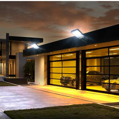 Outdoor Led Solar Light Wall Garden Lamp Motion Sensor Security Solar Power Lamp