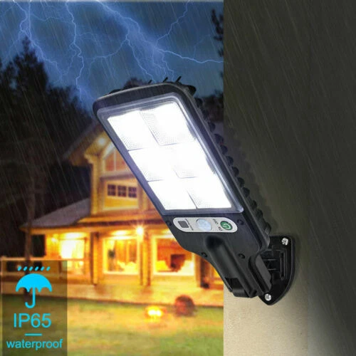 Outdoor Led Solar Light Wall Garden Lamp Motion Sensor Security Solar Power Lamp