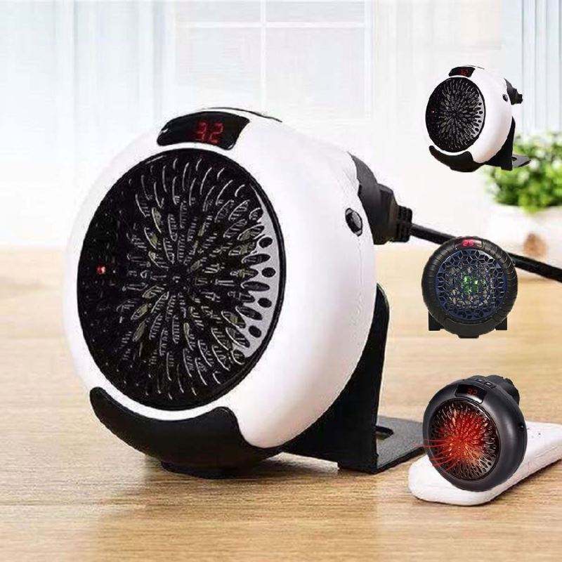 Mini Electric Heater Home Office Micro Heater Mini Smart Mini Heater Fan Heater Practical Wall-Outlet Powerful Warm Blower