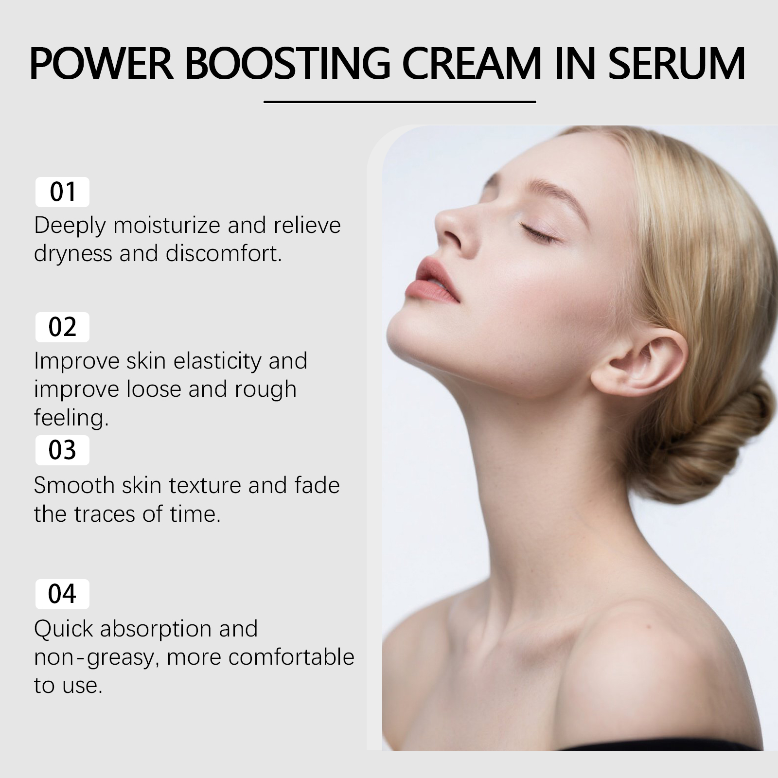 Collagen Moisturizing Essence Liquid Nourish Hydrate Facial Skin Elastic Soft Smooth Daily Care Serum Deep Gentle Mild Refreshing