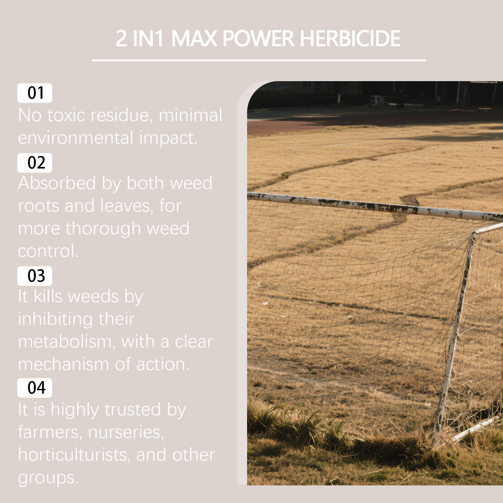 Weed Killer Household Yard Garden Orchard Outdoor Multi Scene Applicable Lawn Weed Removal Daily Herbicide