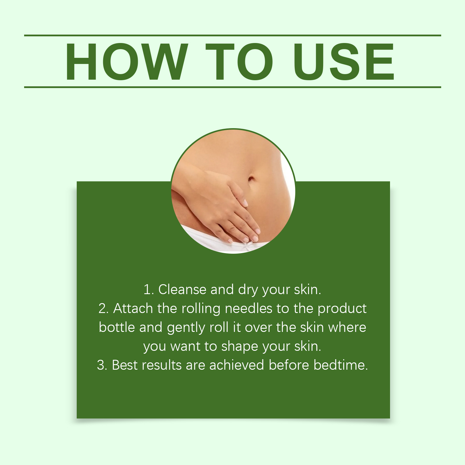 Body Roller Essence Light Nourish Daily Convenient Shape Figure Lines Skin Rolling Massage Care