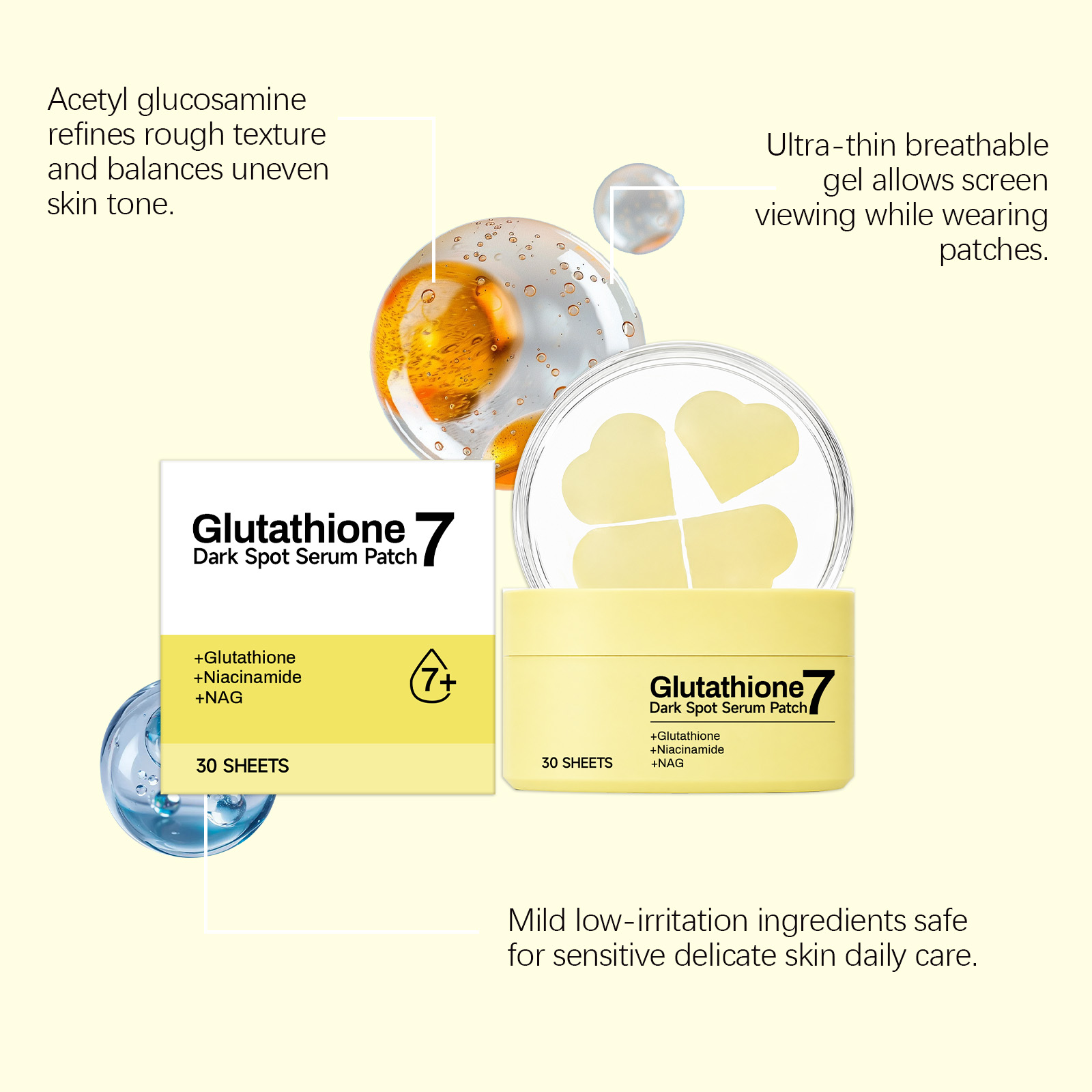 Cloud Revitalizing Skin Gel Patch Boost Skin Radiance Deep Hydration Even Complexion Soft Facial Care