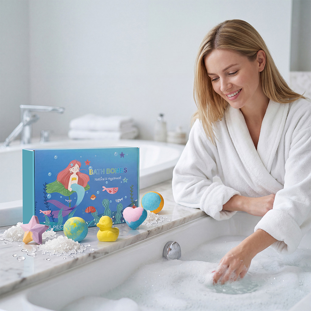 Mixed Shape Bath Salt Ball Set For Bathing Use Moisturize Skin Relax Body And Mind Kit