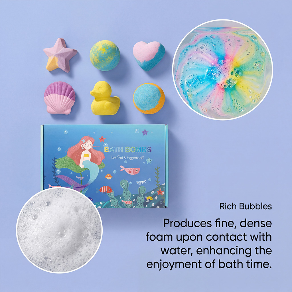 Mixed Shape Bath Salt Ball Set For Bathing Use Moisturize Skin Relax Body And Mind Kit