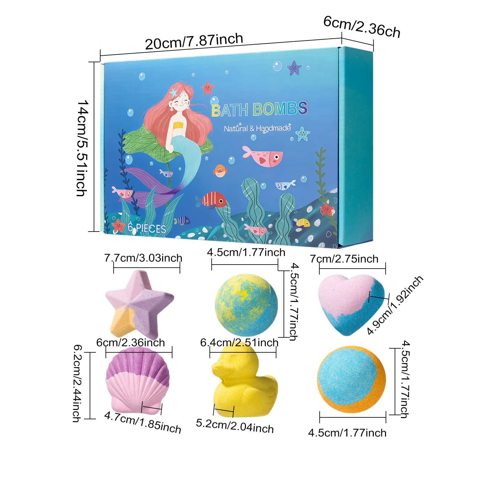 Mixed Shape Bath Salt Ball Set For Bathing Use Moisturize Skin Relax Body And Mind Kit