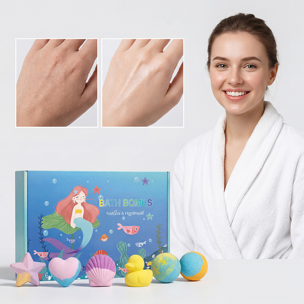 Mixed Shape Bath Salt Ball Set For Bathing Use Moisturize Skin Relax Body And Mind Kit
