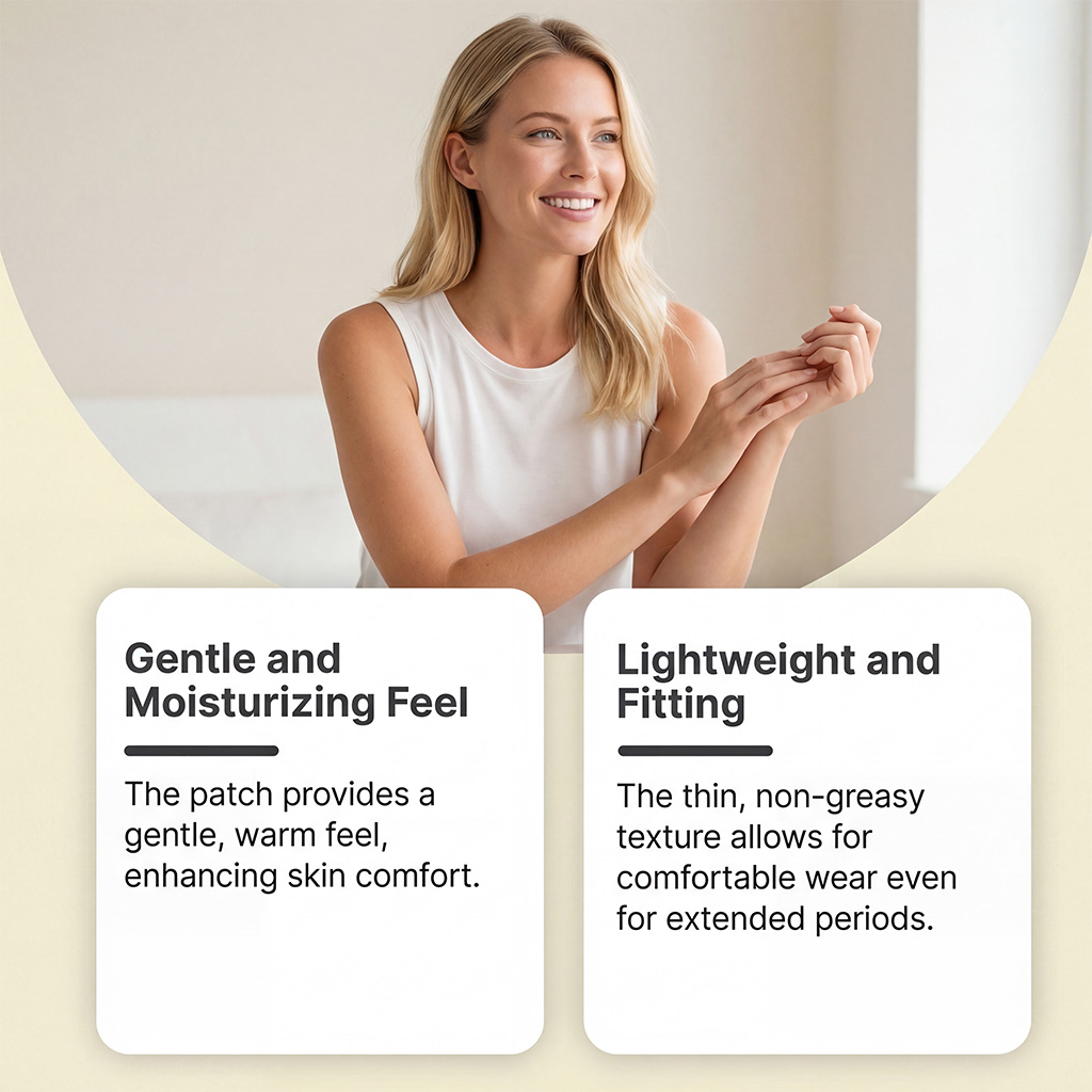 Body Care Patch Mild Ingredients Protect Body Show Graceful Curves Skin Friendly Breathable Nursing Sticker