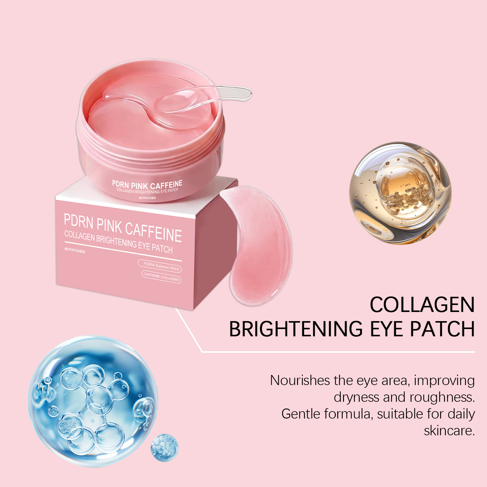 Collagen Soft Eye Mask Brightens Hydrates Rejuvenates Protects Skin Around Eyes Daily Skincare Partner