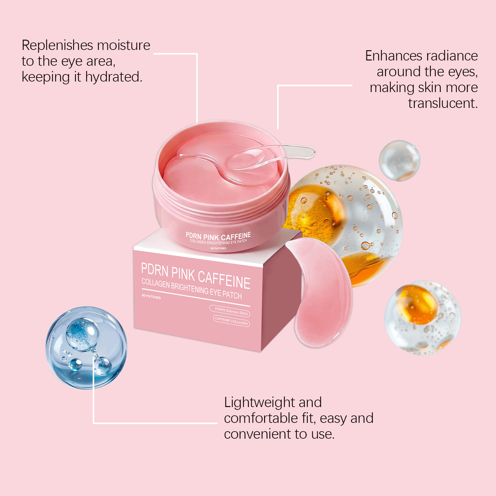 Collagen Soft Eye Mask Brightens Hydrates Rejuvenates Protects Skin Around Eyes Daily Skincare Partner