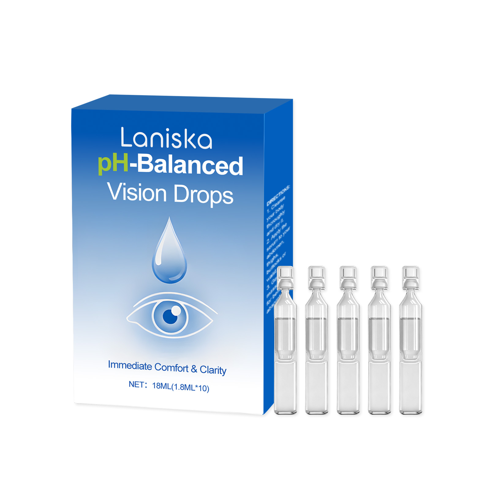 Eye Moisturizing Drops Gentle Nourish Moisturize Eye Hydration Daily Care Comfortable Eye Care