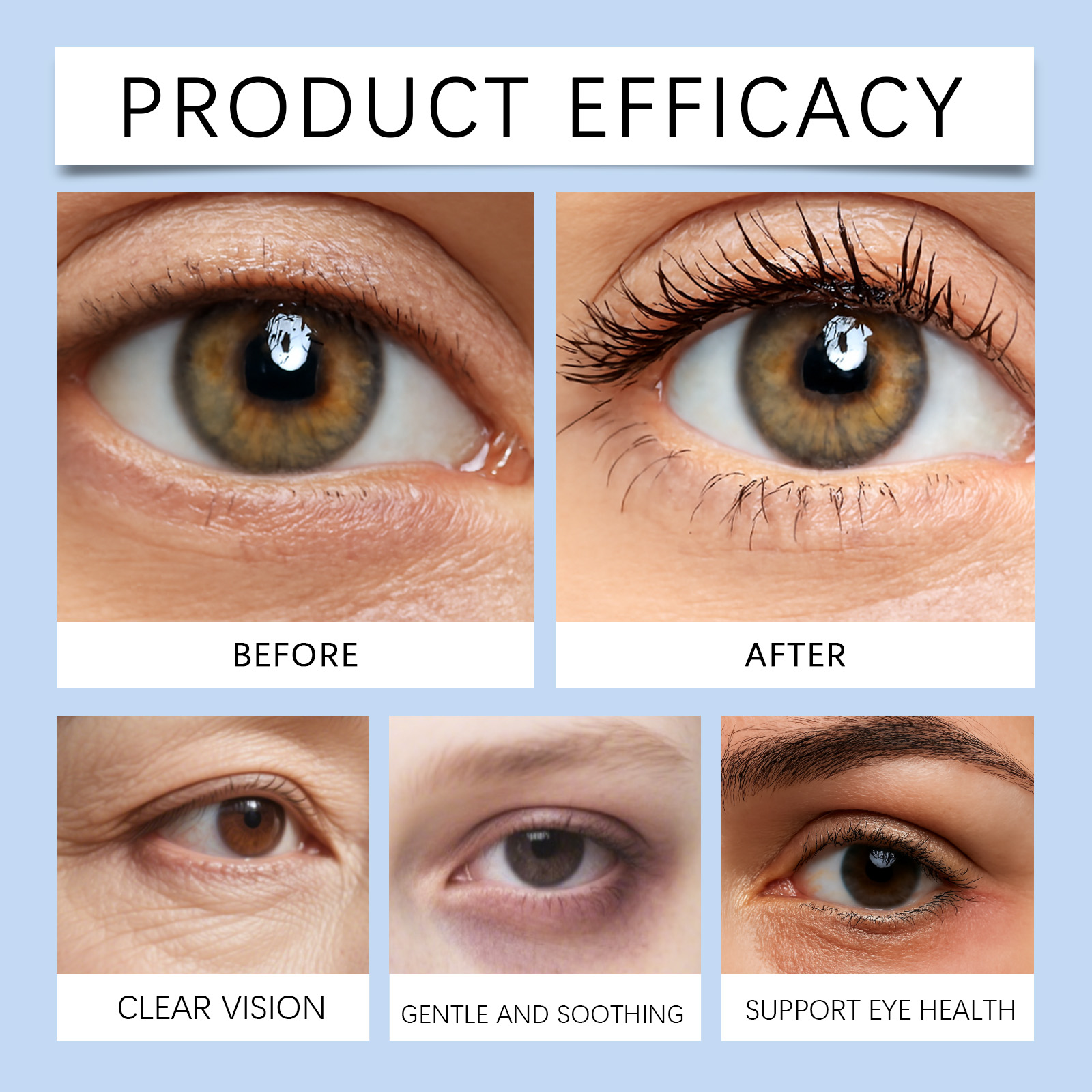 Eye Moisturizing Drops Gentle Nourish Moisturize Eye Hydration Daily Care Comfortable Eye Care