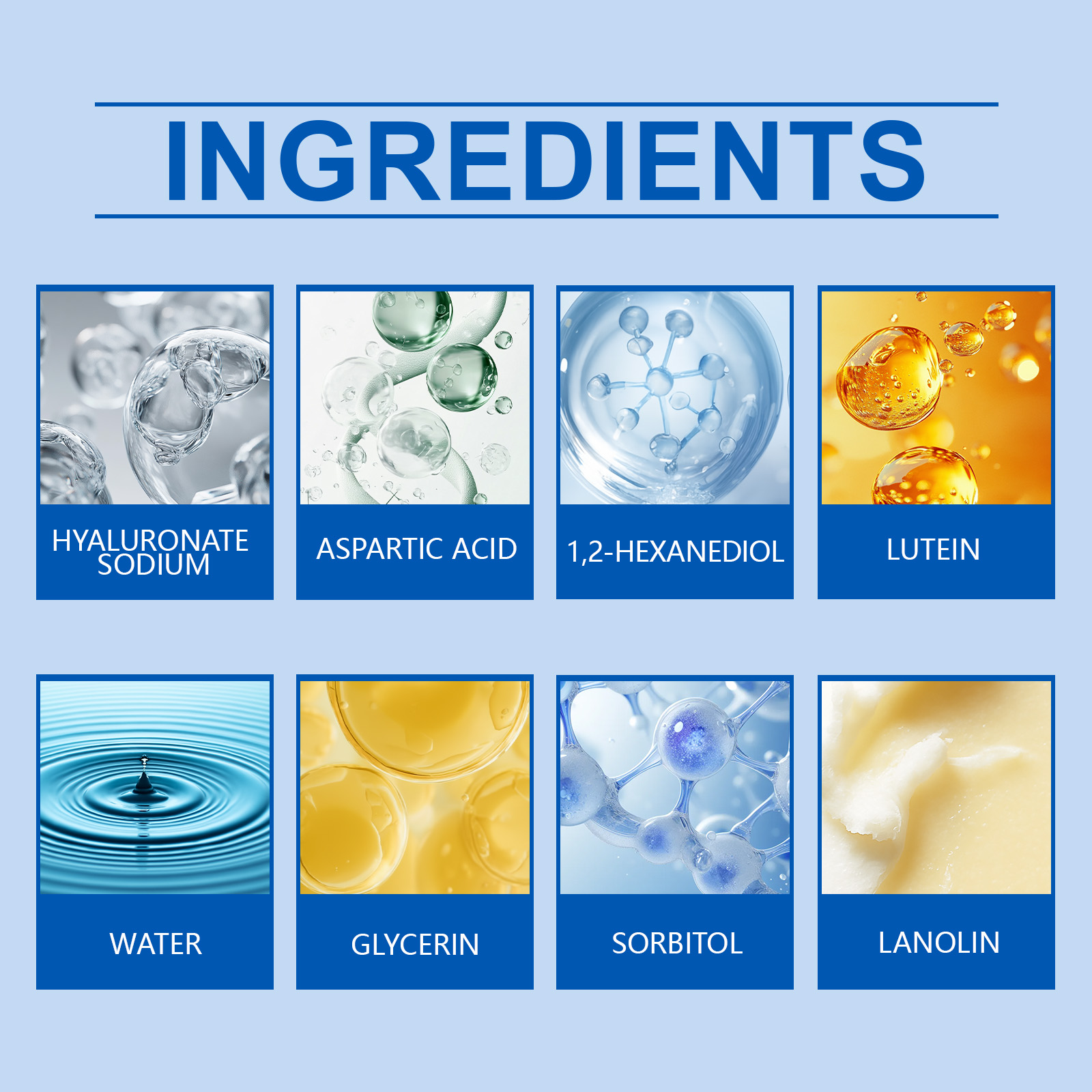 Eye Moisturizing Drops Gentle Nourish Moisturize Eye Hydration Daily Care Comfortable Eye Care