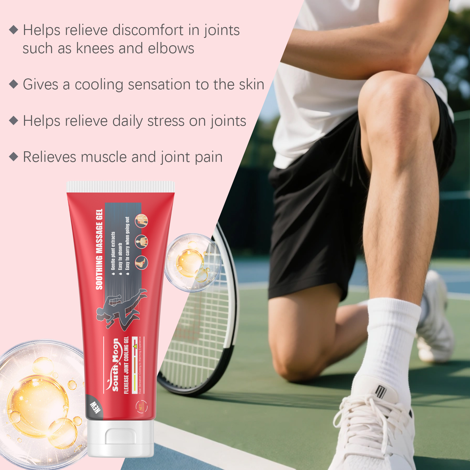 Joint Care Gel Comfort External Massage Cream Mild Nourish Body Joint Care Gel