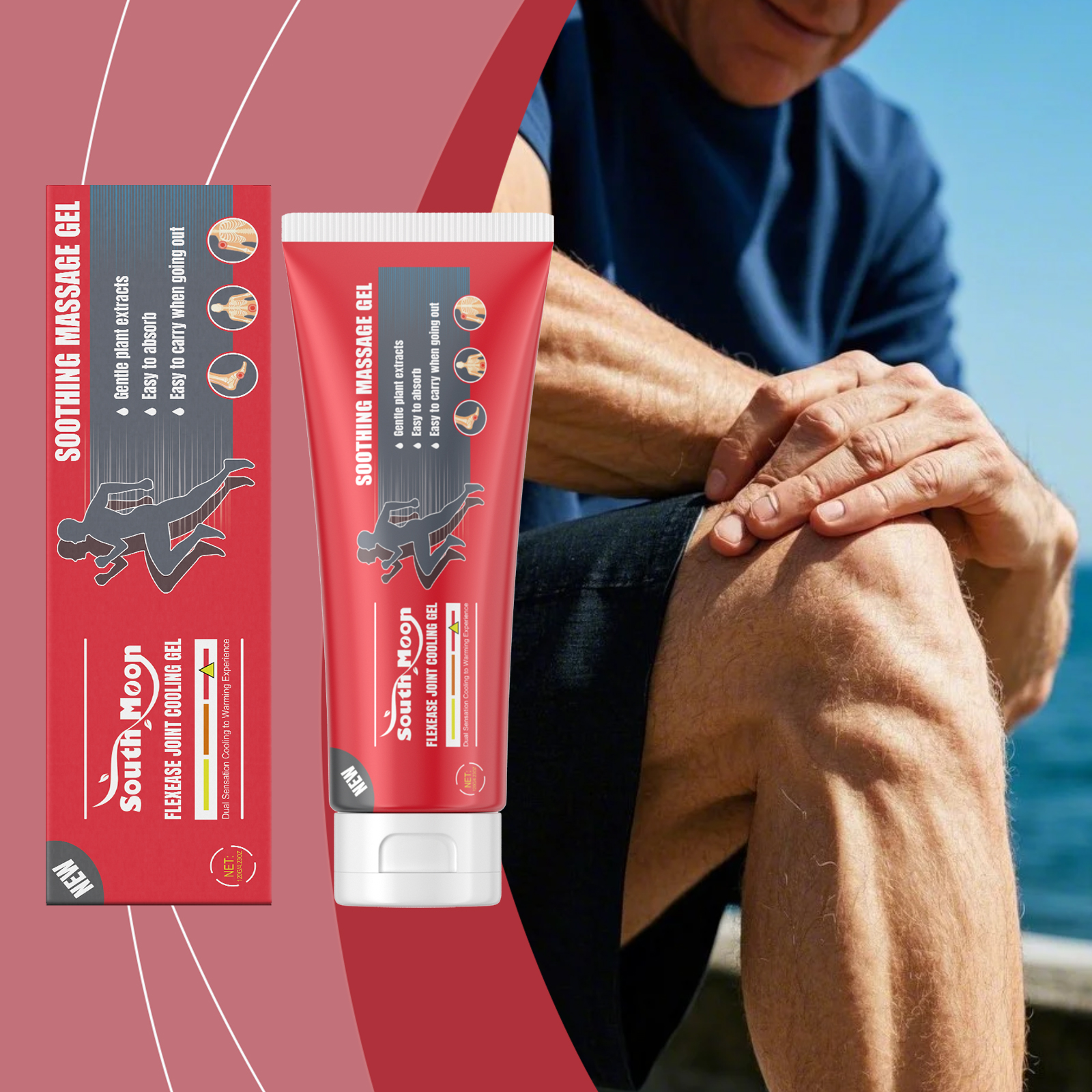 Joint Care Gel Comfort External Massage Cream Mild Nourish Body Joint Care Gel