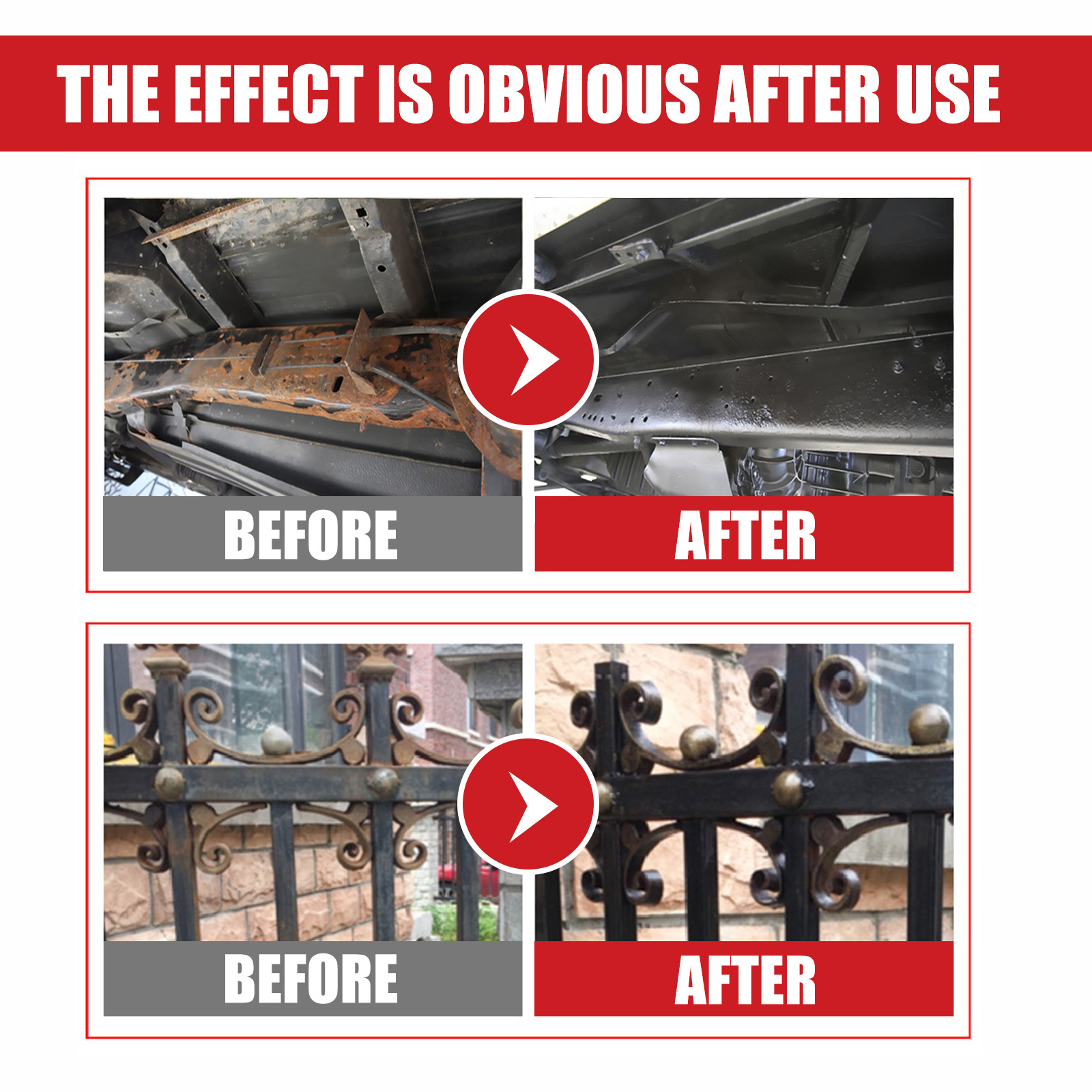 Rust Converter Coating Metal Surface Treatment For Car Chassis And Hardware Rust Protection Primer 1 Bottle