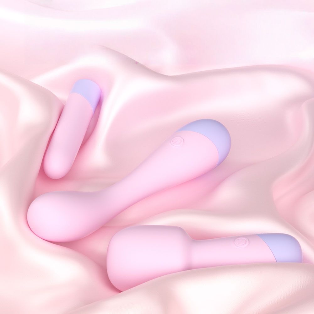 (Mini Vibrator) Adult Sex Toy Vibrating Wand Wand Female Masturbator AV Wand 10 Frequency Vibration Massage Mini G-Spot Vibrator Love Egg