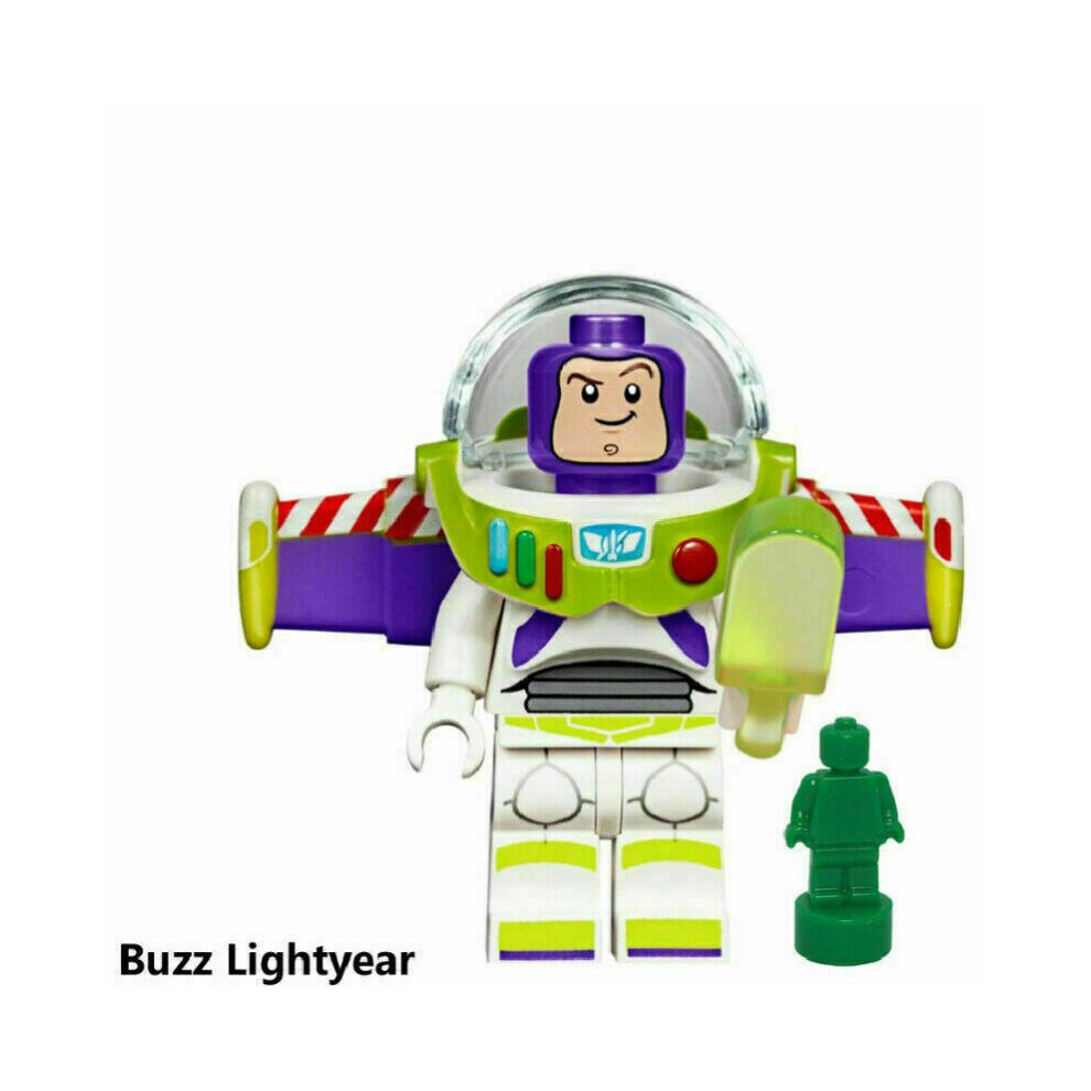 8Pcs Toy Story Mini figure Woody Buzz Lightyear Building Blocks Toys