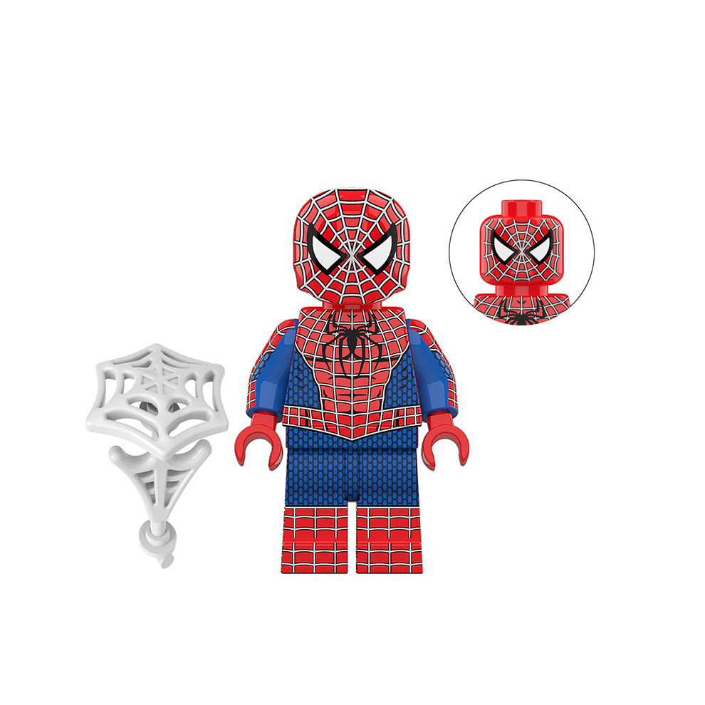 8Pcs Superhero Spiderman Dr. Strange Mini Figure Building Blocks Kids Gift Toys