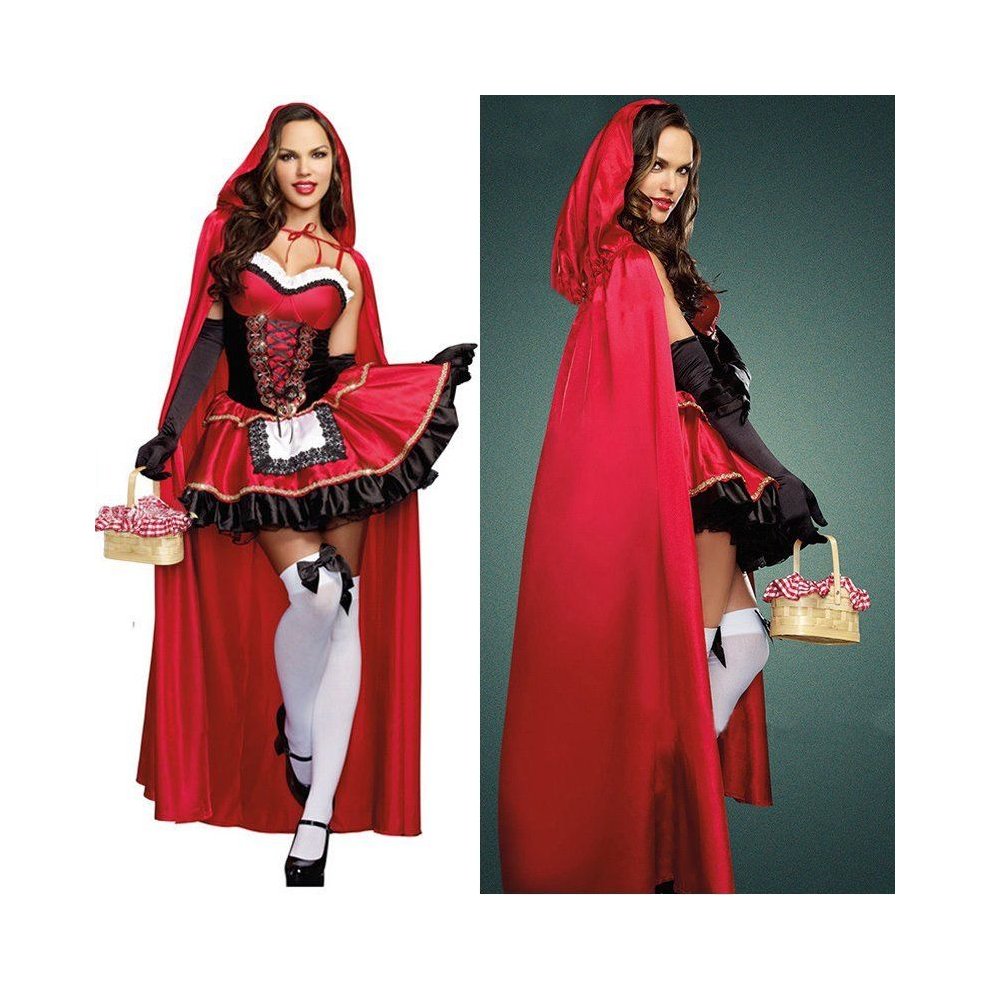 Little Red Riding Hood Womens Halloween Costume | Fancy Dress Costume