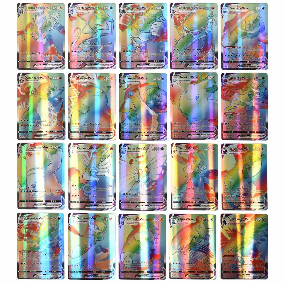 Pokemon Cards TCG GX 100Vmax - ULTR RARE! Bundle X 100