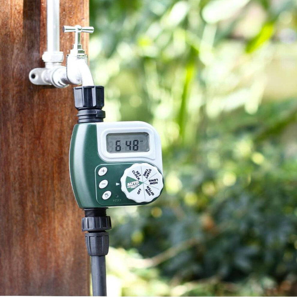 Electronic Water Tap Timer DIY Garden Irrigation Control Unit Digital LCD Irrigation Tim