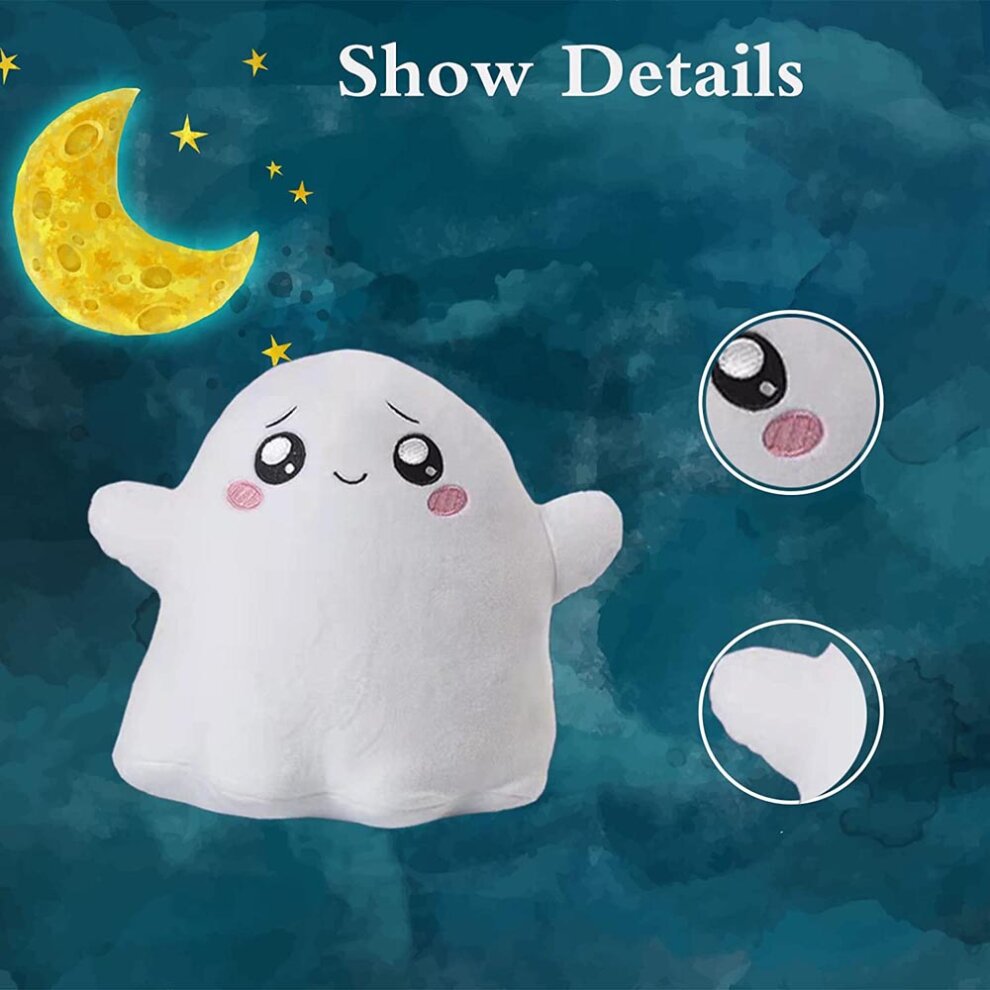 Glow in the Dark LankyBox Ghosty Plush Doll Soft Stuffed Toy Pillow Gifts