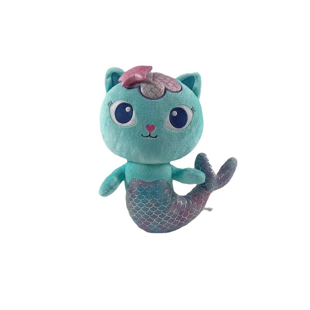 (Mermaid cat ) 10'' Gabbys Dollhouse Pandy Plush Toy Stuffed Doll