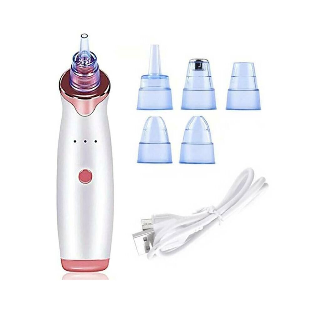 Electric Blackhead Remover Vacuum Acne Suction Facial Skin Deep Cleaner Machine