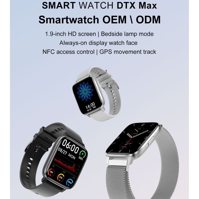 (Grey) Couple Smart Watch Anniversary Birthday Gift Surprise GPS Tracker SmartWatch 2023