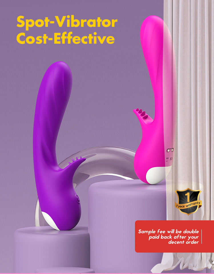 Rabbit Vibrators Sex Toys Realistic Dildo Adult Sensory Toys Stimulator Clitoris Wand Egg G spot Massager 9 Vibration Modes Men Women and Couple Masturbating Tool Travel Size