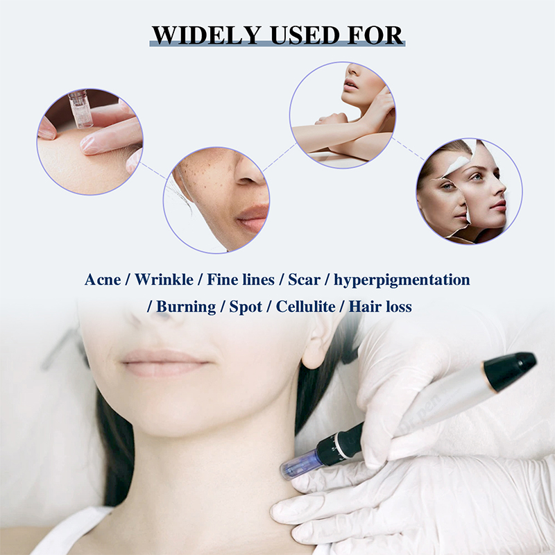 Dr Pen A1 Professional Microblading Micro Needles Derma Pen Portable Ultima Electric A1 Pen Micro Needling Pen Mesotherapy Beauty Roller Machine Skin Care for Face Skin Care With 20 Pcs Cartridges Best Gifts for Women