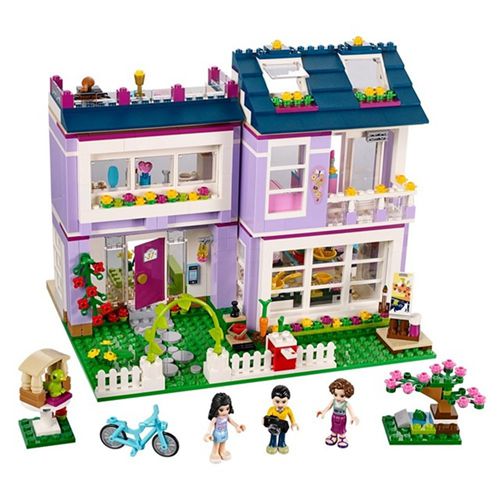 Emmas House Friends Building Blocks Educational Toys For Children Birthday Gift Girl