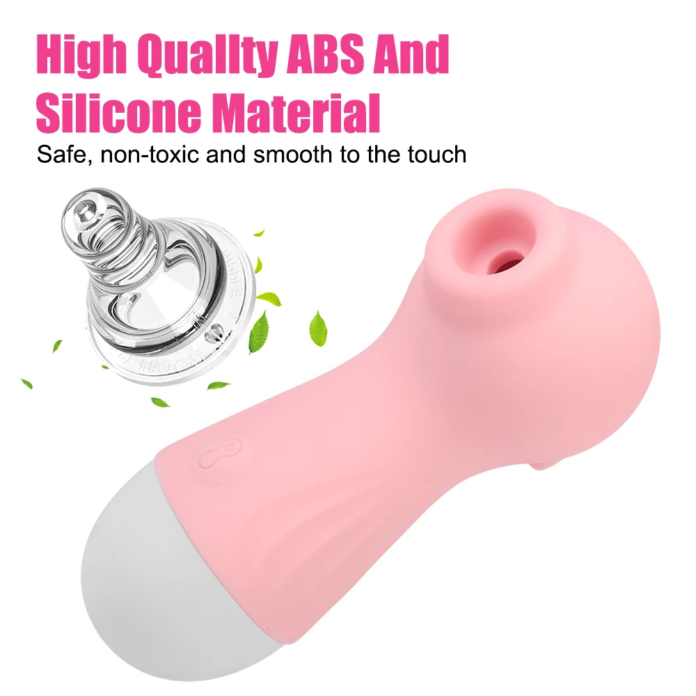 (Yellow) G Spot Sex Toys Sucking Vibrator Vagina Vibrating Sucker 10 Speeds Clitoris Orgasm Adult Toy for Women Massage Masturbation Stick Female Masturbator