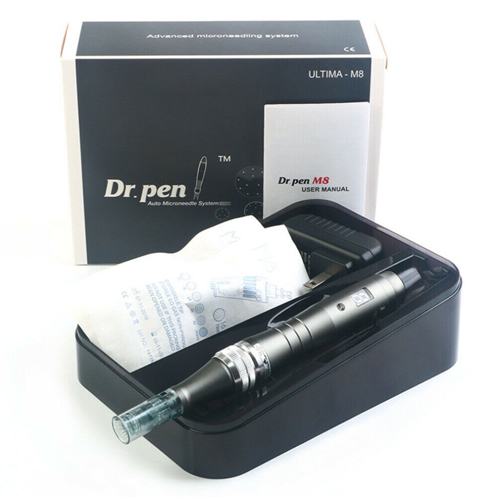 Ultima M8 Dr.pen Electric Skin Care Anti Aging Derma Pen with 2 Needle