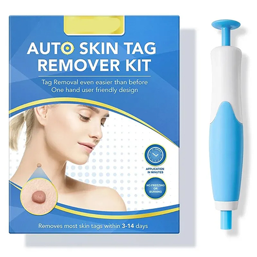 Skin Tag Removal Tool Dual Head Wart Removal Kit Flat Plantar Wart Remover Wart Wart Liquid Pen Flesh Mole Remover Chicken Eye Wart Remover Face Beauty