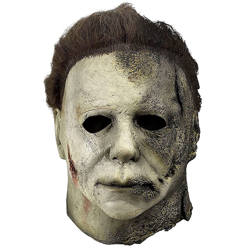Michael Myers Mask Halloween Scary Kills Mask for Adults Horror Latex Full Head Mask Michael Myers Mask Cosplay Costume Props Face Headgear