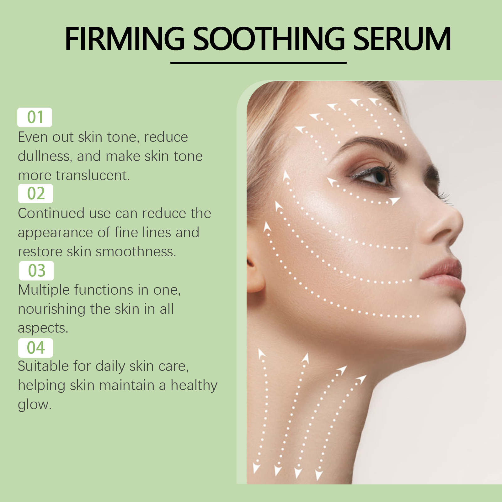 (1 PC) Noni Extract Firming Soothing Serum Moisturizing Essence Brightening Anti Rrinkle Elastic Facial Skin Essence Skin Care